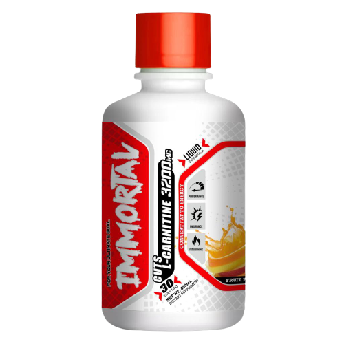 IMMORTAL Cuts L-Carnitine (Fruit Punch) Dietary Supplement 450 ML