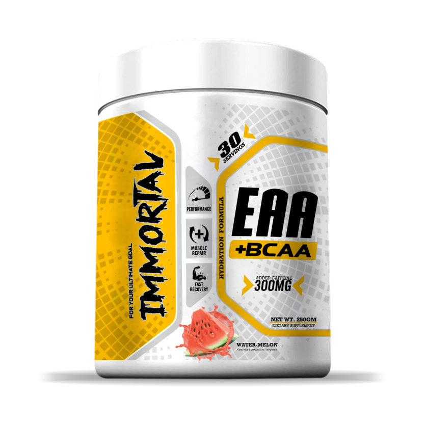 Immortal EAA+BCAA with Caffiene Watermelon