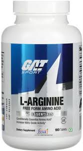 GAT Sport L-Arginine Tablets, 180 Count